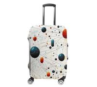 BTCOWZRV Luggage Cover Physics Print Suitcase Cover Washable Suitcase Protector Anti-scratch Luggage Cover Suitcase Anti Dirt Covers for Travel Fits 18-32 Inches Trunk, style, XL