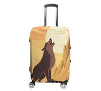 BTCOWZRV Luggage Cover Wolf Suitcase Cover Washable Suitcase Protector Anti-scratch Luggage Cover Suitcase Anti Dirt Covers for Travel Fits 18-32 Inches Trunk, style, XL