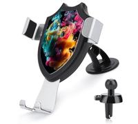 BTCOWZRV Melt in The Water Car Phone Holder [Upgraded Strongest Suction & Clip] Cell Phone Mount for Dashboard Windshield Vent Wall, Universal Hands Free Automobile Cradle for Women Men