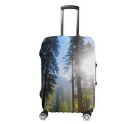 BTCOWZRV National Parks Sunshine Trees Travel Luggage Cover Dustproof Suitcase Cover Luggage Covers For Suitcase Thicken Elastic Suitcase Protector Washable Baggage Covers Fit 19-32 Inch Luggage,