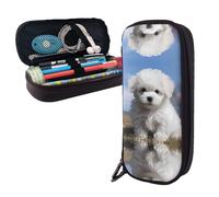 BTCOWZRV Pencil Case Large Capacity Pencil Pouch Aesthetic Pen Bag Office Stationery Organizer Leather Pen Holder 73bae8d3a9c20e1dcafa6a4a9ab8868 Makeup Bags Pencil Case Box for Men Women Work Office