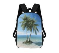 BTCOWZRV Sea Palm Trees Travel Backpack Laptop Backpack 17 Inch