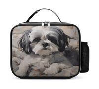 BTCOWZRV Shih Tzu Insulated Lunch Bag Lunchbox Cooler Bag