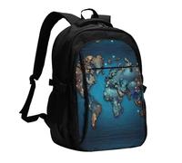 BTCOWZRV Travel Laptop Backpack Business Backpack for Men Women a0ed95b63576d509acab7b6ee94f154 Travel Backpack with USB Charging Port