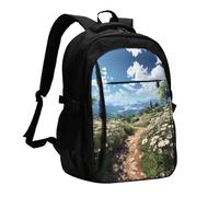 BTCOWZRV Travel Laptop Backpack Business Backpack for Men Women Sunny spring day Travel Backpack with USB Charging Port