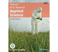BTEC National Applied Science Student Book 1