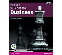 BTEC Nationals Business Student Book 1 + Activebook: For the 2016 specifications