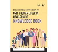 BTEC Nationals in Health & Social Care Unit 1 Knowledge Book