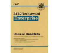 BTEC Tech Award in Enterprise: Course Booklets Pack (with Online Edition) (CGP BTEC Tech Awards)