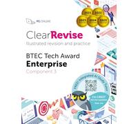 BTEC Tech Award in Enterprise: Illustrated Revision and Practice with CREST AI Exam Tutor (ClearRevise Pearson Level 1/2 Enterprise)
