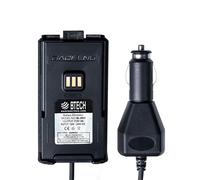 BTECH BL-5RH Battery Eliminator for BF-F8HP PRO & Compatible Baofeng Handheld Radios - 12-24V DC Continuous Power Adapter for Road Trips, Emergencies & Mobile Communication