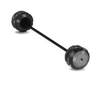 BTEDSXC Motorcycle Frame Sliders Compatible With CBR600RR 2009-2015 For CBR1000RR 2008-2024 Motorbike Front Rear Wheel Axle Fork Sliders Crash Protector Falling Protection Guard(Titanium,Rear)