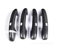 BTEDSXC Outer Door Handle Caps Shell Compatible with Benz for CLA Class W118 2020-ON for GLE for Coupe 2016-ON Full Carbon Fiber Door Handle Cover Trim 4 Door 5 Pieces LHD RHD