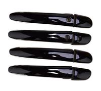 BTEDSXC Outer Door Handle Caps Shell Compatible with Mazda for CX-5 SUV 2013 2014 2015 2016 2017 2018 2019-2023 Side Door Handle Cover Trim with for Smart Key Hole Glossy Black