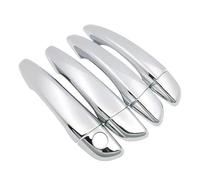 BTEDSXC Outer Door Handle Caps Shell Compatible with Peugeot for Rifter for Partner 2018 2019 2020 Car Door Handle Cover Chromium Styling Exterior Part Auto Accessories