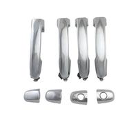 BTEDSXC Outer Door Handle Caps Shell Compatible with Toyota for Probox for Succeed 2004-2014 Chrome Silver Replacement Part Door Handle Covers Exterior Car Accessories Decoration