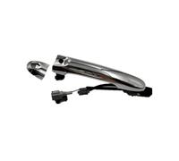 BTEDSXC Side Sliding Door Handle Compatible with for Almera 2011 2012 2013 2014 2015 2016 2017 2018 2019 2020 with Button Sensor 1pc Exterior Door Handle