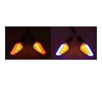 BTEDSXC Turn Indicator Lamp Compatible With CBR650R For CBR500R For CBR650F For CRF1100L For Twin Motorcycle Turn Signal Lights Blinker Flasher Light
