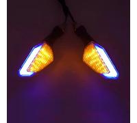 BTEDSXC Turn Indicator Lamp Compatible With CBR650R For CBR500R For CBR650F For CRF1100L For Twin Motorcycle Turn Signal Lights Blinker Flasher Light