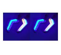 BTEDSXC Turn Indicator Lamp Compatible With CRF1100L For Africa For Twin For CBR650R For CBR500R For CBR650F 10MM Motorcycle Turn Signal Lights Blinker Flasher Light