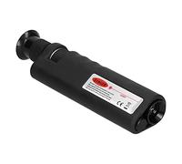 BTER 400X Fiber Optic Inspection Microscope, Portable Handheld Optical Fiber Microscope with 1.25mm & 2.5mm Adapters, LED Light Source, Black Metal Body
