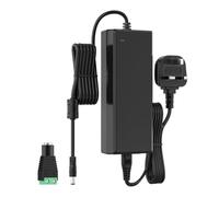 BTF-LIGHTING 12V 10A/120W Desktop Power Supply with UK Plug - UKCA Certified 100-240V AC Input for LED Strips (WS2811/WS2814/WS2815), CCTV Systems, Networking Equipment