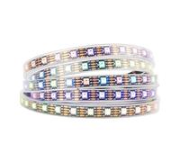 BTF-LIGHTING 16.4ft 300Pixels WS2815 Upgraded WS2812B IP67 DC12V Black PCB | Individually Digital Addressable RGB Dual Signal LED Flexible Strip Light 5050 SMD Magic Dream Color