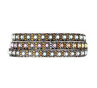BTF-LIGHTING 1m WS2812B Gold Wire 100LEDs 100Pixels Flexible Black PCB