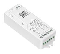 BTF-LIGHTING 2.4G WiFi SPI RGBW LED Controller DR04W Support RF Remote Control Tuya APP/Smart Life Control Alexa/Google Home Voice Control for SMD FCOB SK6812 WS2814 etc RGBW LED Strips
