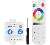 BTF-LIGHTING 4 Zones 2.4GHz RF Remote Control RB3 & SP630E Bluetooth Controllers Kit Support PWM FCOB COB SMD WS2811 WS2812B WS2814 WS2815 SK6812 IC etc. SPI RGB RGBW LED Strip DC5V DC12V DC24V
