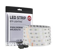 BTF-LIGHTING 5050 RGBW 4in1 LED Strip RGB+Warm White(2700K-3000K) 24V