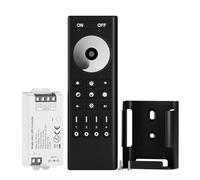 BTF-LIGHTING 5050SMD FCOB COB DIM RF Remote Control RC01RFB&C01RF Controller Kit 4-Zone RF 2.4GHz Wireless Remote Group Control for 2pin Single Colour (+V -V) LED Strips DC5V DC12V DC24V