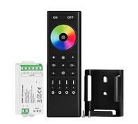 BTF-LIGHTING 5050SMD FCOB COB RGBW RF Remote Control RC03RFB&C04RF Controller Kit 4-Zone RF 2.4GHz Wireless Remote Group Control for 5pin RGBW(+V R G B W) LED Strips DC5V DC12V DC24V