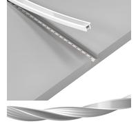 BTF-LIGHTING 9.84FT Silicone LED Channel System, Flexible Tube with Milky White Cover for 8-10mm LED Strips, DIY Neon Rope Light for Indoor Outdoor Ambient Decor (No Strip Included)