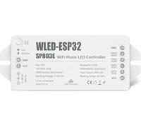 BTF-LIGHTING ESP32 WLED SP803E LED Strip Controller with Mic Sound Reactive DIY Dynamic Modes UART USB-C FW Download WS2811 WS2812 SK6812 WS2814 WS2815 Addressable LED Tape PWM Dimming for CCT/RGB LED