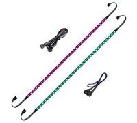 BTF-LIGHTING PC RGB Strip 2PCs 19.7in for 12V 4Pin LED Headers for ASUS Aura Sync, Gigabyte RGB Fusion, MSI Mystic Light
