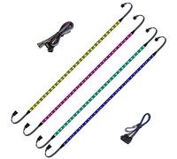 BTF-Lighting PC RGB Strip 4PCs 19.7in for 12V 4Pin LED Headers for ASUS Aura Sync, Gigabyte RGB Fusion, MSI Mystic Light