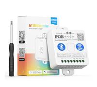 BTF-LIGHTING SP530E 2.4GHz WiFi Bluetooth 12in1 LED Controller Compatible with WS2812B SK6812 WS2811 FCOB CCT 5050RGB/RGBW LED Strips with Alexa Google Assistant APP Control