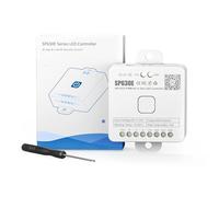 BTF-LIGHTING SP630E 12 in 1 2.4Ghz Bluetooth LED Controller Compatible with WS2812B SK6812 WS2811 FCOB CCT 5050RGB/RGBW LED Strip DC5V-24V with 2.4G Touch Panel/2.4G RF Remote/APP Control Music Mode