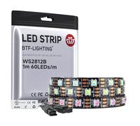 BTF-LIGHTING WS2812B GRB IC 1M 60LEDs/M 5050SMD LED Strip Black PCB