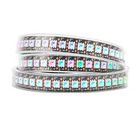 BTF-LIGHTING WS2813 Upgraded WS2812B 16.4ft 30Leds/Pixels/m Individually Addressable Dual Signal 5050 RGB LED Flexible Strip Light Programmable Dream Color LED Rope DC 5V Waterproof IP67 Black PCB