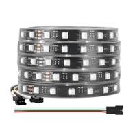BTF-LIGHTING WS2814 IC RGBW Cool White Addressable DC24V 5M 60LED/m 10pixel/m Flexible 4 Colours in 1 Dream Colour LED Strip IP67