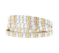 BTF-LIGHTING WS2815 Individually Addressable Upgraded WS2812B 16.4ft 300 Pixels RGB LED Flexible Strip Light Programmable 5050 SMD Dual Signal Magic Dream Color DC12V White PCB IP30 Non-Waterproof