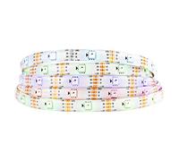 BTF-LIGHTING WS2815 Upgraded WS2812B Individually Addressable 16.4ft 5M 150 Pixels IP65 Silicone Coating Waterproof Magic Dream Color RGB LED Flexible Strip Light 5050 SMD Dual White PCB Signal DC12V