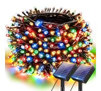 btfarm 2 Pack Solar Lights Outdoor Garden String, 6M/20FT 60LED Fairy Light