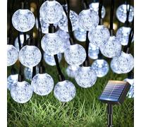 btfarm Solar Lights Outdoor Garden, 12.5M/41FT 50 LED String Lights Solar Powered Waterproof, 8 Modes Crystal Ball Fairy Light for Garden Patio Yard Tree Christmas Party, Cool White