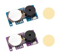BTFO 2pcs Cricket Noise Maker, Beeping Prank Device Funny Cricket Noise with 16 Sounds Prank Stuff Toys for Home (Purple & Blue)