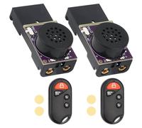 BTFO 2pcs Cricket Noise Maker Prank, Hidden Sound Machine Hide and Prank with Remotes Screams Goat Chirping 16 Noises Annoying Beeping Device & Gag for Adults, Office, Parties, Home, School, or Car