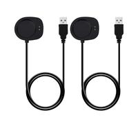 BTFO 2pcs Replacement Charger for Amazfit T-Rex 3/Balance 2/Helio Strap/Balance, 3.35ft/102cm Length USB Magnetic Watch Charger Cable Smartwatch Accessories Replacement
