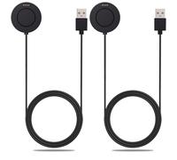 BTFO 2pcs Smartwatch Charger Cable, 1m/40in USB Type-A Charging Cable for Vivoactive 3/3S/3 Music Forerunner 965 955 265 165 Fenix 8 7 6 5 Instinct 2/2S Venu 3s 3 2 Approach S70 S62 S60 Tactix 8